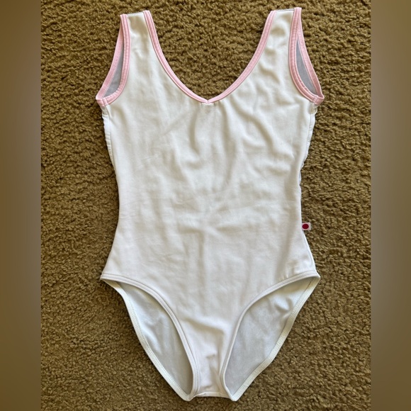 YUMIKO Leotard White Gina-Mesh - Picture 1 of 7